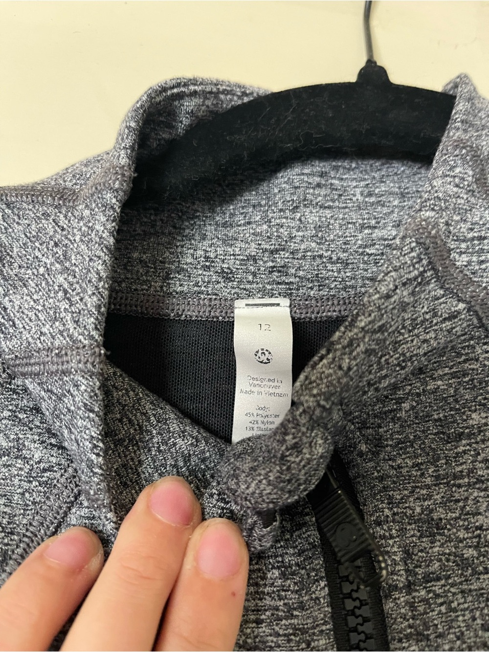 Gray Heather Define Full-Zip Active Jacket - Picture 3 of 3